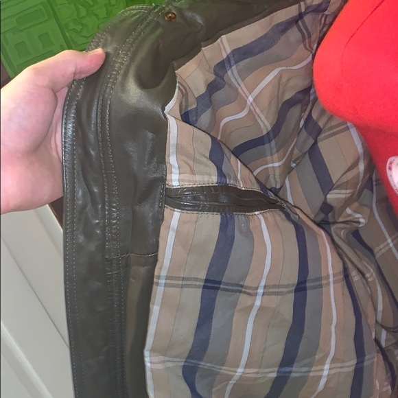 Heavy leather jacket - Picture 5 of 11